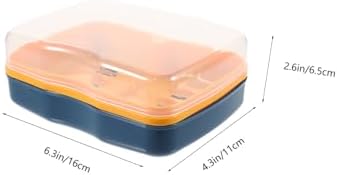CANIGHT Large Capacity Soap Holder with Lid