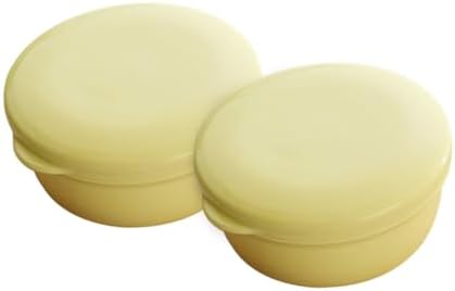 ABOOFAN 2-Piece Leakproof Soap Dish for Bathroom Travel
