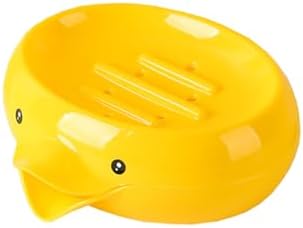 Cute Duck Soap Dish Holder for Bathroom Kitchen