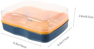 GLEAVI Portable Soap Holder for Travel and Bathroom Use