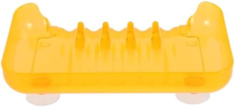 Bathroom Orange Soap Dish with Suction Cups