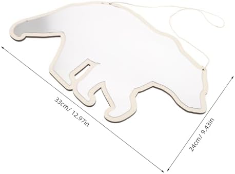 Cute Bear Shape Kids Mirror for Bedroom and Playroom