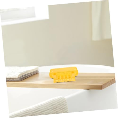 WOONEKY Bathroom Waterfall Soap Dish with Suction Cups