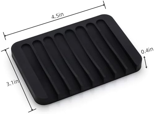 KETILZC Automatic Draining Soap Tray 2pcs