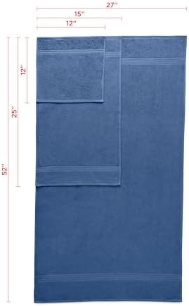 Martex Easy Living Everyday 6-Piece Towel Set - Blue