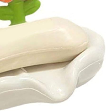 Orange Drain Soap Dish Holder for Bathroom