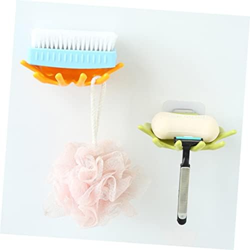 Unomor Hand Shaped Soap Dish Holder with Lid for Bathroom