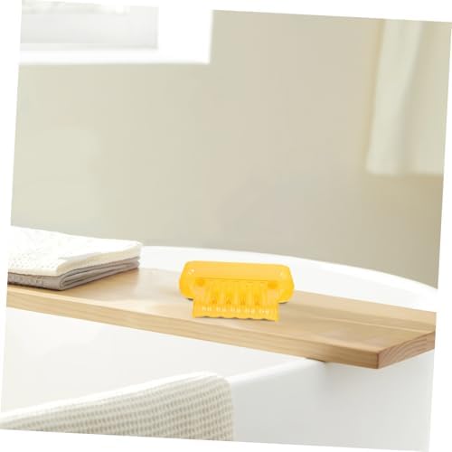 Cabilock Orange Soap Dish with Suction Cup and Sponge Holder