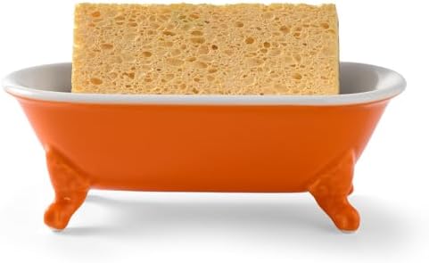 65 Inch Ceramic Soap Dish with Drainage Holes