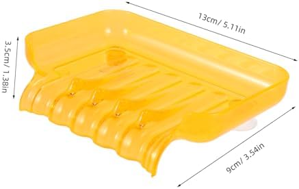 PRETYZOOM Waterfall Soap Dish Holder with Suction Cups
