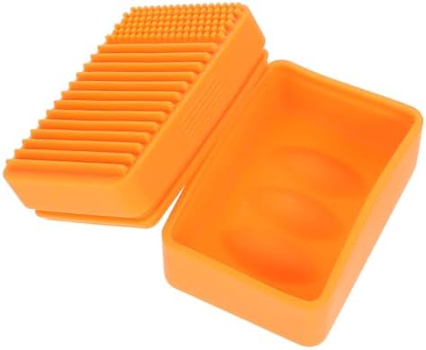 Luxshiny Silicone Travel Soap Case for Portable Use