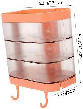 ABOOFAN Rotating Wall-Mounted Soap Dish
