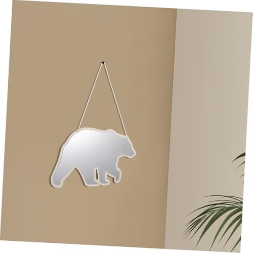 Cute Bear Shape Kids Mirror for Bedroom and Playroom