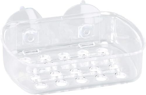 Bath Bliss Soap Dish with Suction Cup and Drainage