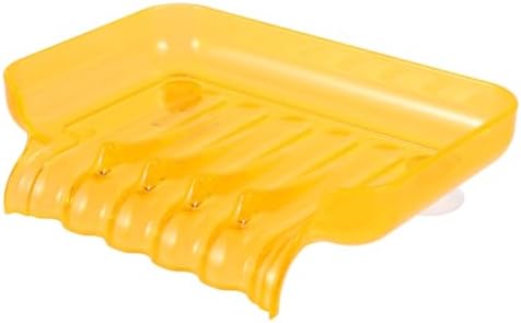 Space-Saving Soap Dish with Suction Cups for Bathroom
