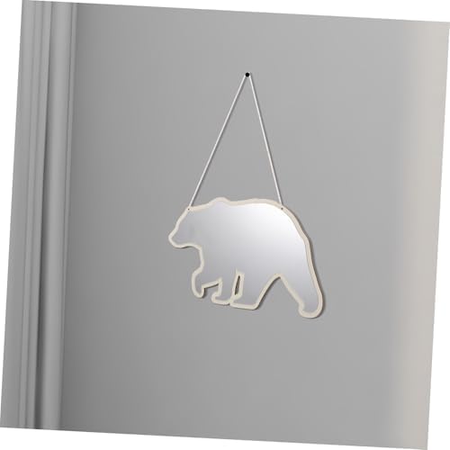 VINTORKY Cute Bear Makeup Mirror for Kids Room