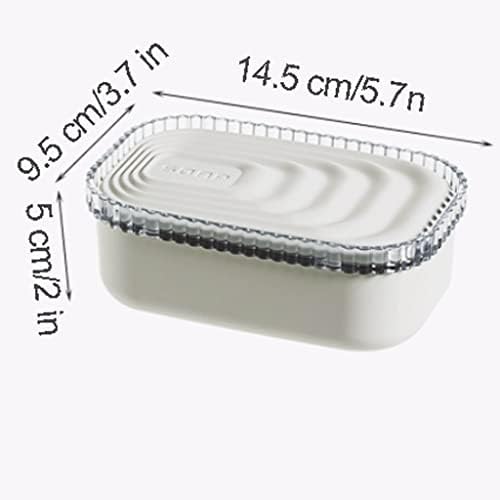 Surek Simple Lid Soap Dish with Water Tray