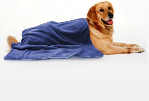 JML Microfiber Pet Towel 2 Pack 40x275 Navy