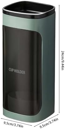 Lovskoo Wall Mount Cup Dispenser for 5-75 Oz Cups