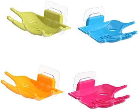 Zerodeko 1pc Soap Container with Lid Holder Case Hanger Nail