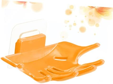 Self Draining Soap Dish Lid with Hand Shaped Design for Kitchen