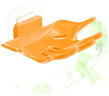 Self Draining Soap Dish Lid with Hand Shaped Design for Kitchen