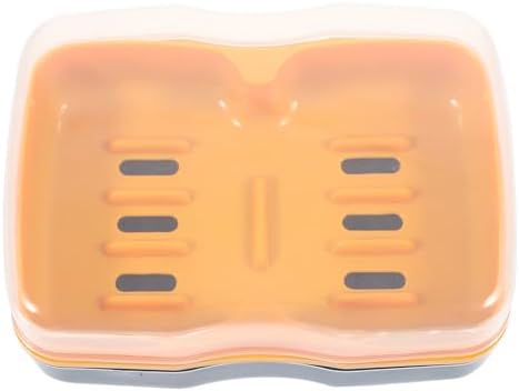 CANIGHT Large Capacity Soap Holder with Lid