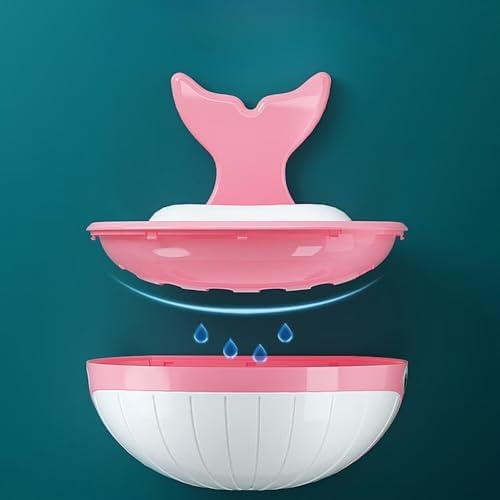 Cute Whale Soap Holder Suction Cup Drill-Free Removable Yellow