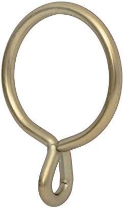 Ivilon Drapery Eyelet Rings - Warm Gold 17 Ring Set of 14