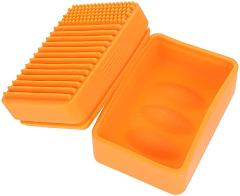 Luxshiny Portable Silicone Shower Soap Holder