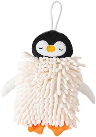 Microfiber Cartoon Hand Towel for Kitchen and Bathroom Use