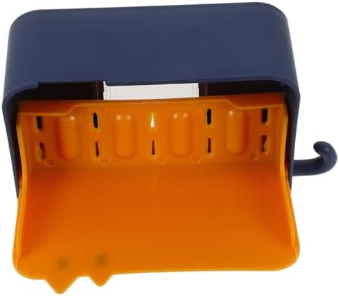TOPPERFUN Wall-Mounted Soap Holder with Hook and Lid