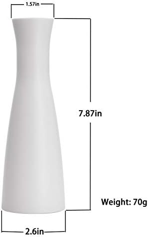 LINGMAI Tall Conic Flower Vase Set of 2
