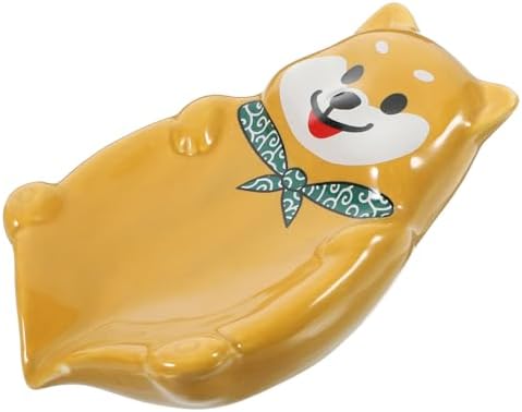 Holibanna Ceramic Soap Holder with Drainage