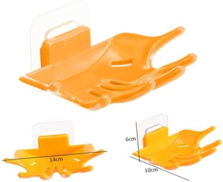 Zerodeko 3 Pcs Soap Case Holder with Drain Lid