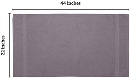 GREEN LIFESTYLE Charcoal Cotton Bath Towels