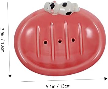 Cute Cartoon Soap Dish Holder for Bathroom Kitchen