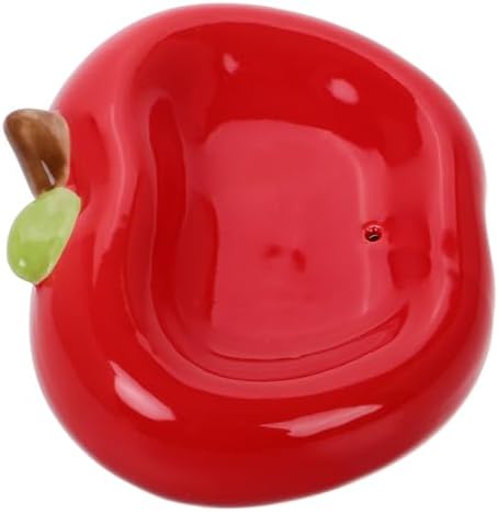 Cabilock Ceramic Apple Soap Holder with Drainage 1