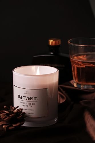 AROMATIVIA Scented Soy Candle - Im Over It Burn This to Move On