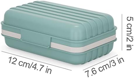 Simple Countertop Soap Dish with Drainage and Water Tray