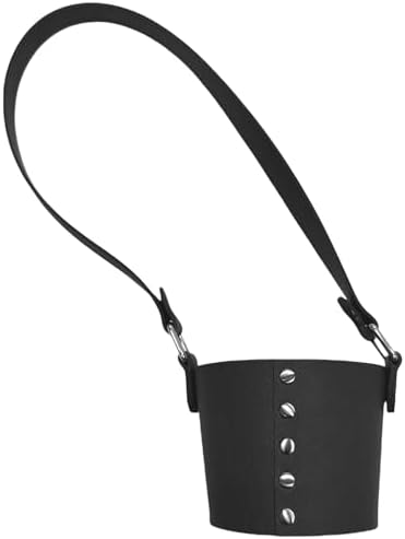 Kangnice Leather Coffee Cup Sleeve Holder