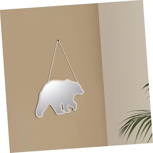 VINTORKY Cute Bear Makeup Mirror for Kids Room