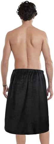 PURFUN Men Boys Bath Towel Wrap with Pocket 1