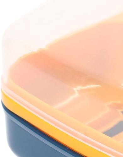CANIGHT Large Capacity Soap Holder with Lid