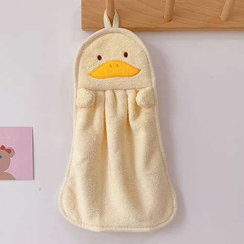 Ewanda 3 Pack Cute Hand Towels with Hanging Loop