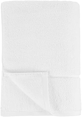 Vera Wang Bath Towel Set - 6 Piece Modern Lux White
