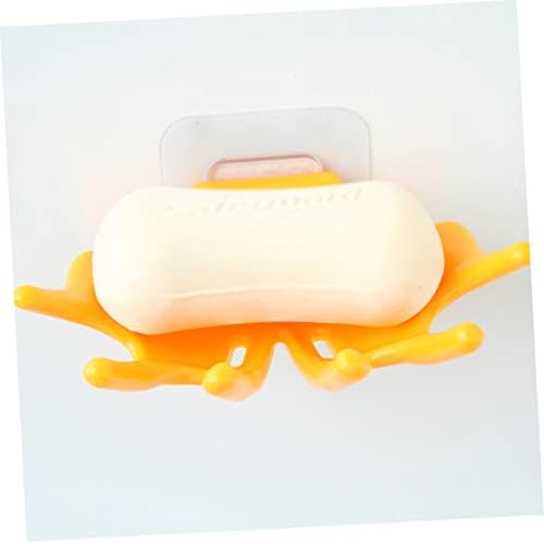 Self Draining Soap Dish Lid with Hand Shaped Design for Kitchen
