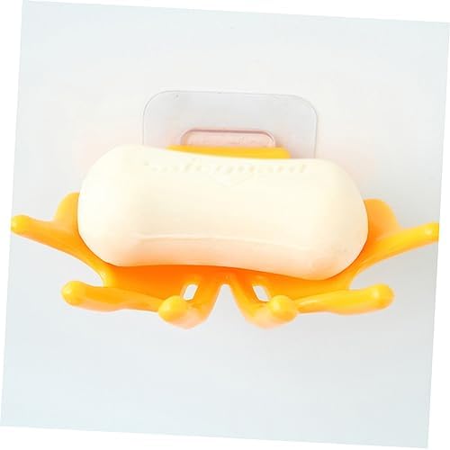 PRETYZOOM 2-Layer Soap Holder with Lid for Shower Counter