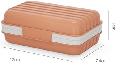 Grebest Easy-Clean Soap Tray Saver 4 Pack Portable Holder Box