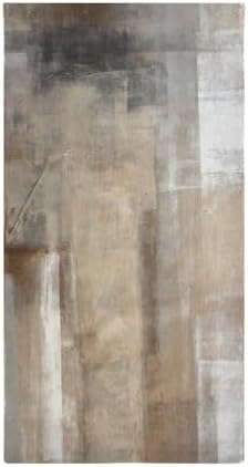 Taupe Grey Brown Hand Towels Set of 2 for Bathroom and Kitchen